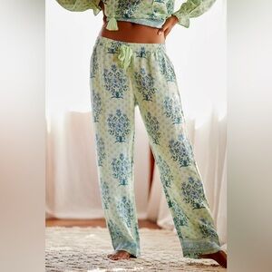 XL!! Roller Rabbit Yarrow Leonor Linen Pant NWT